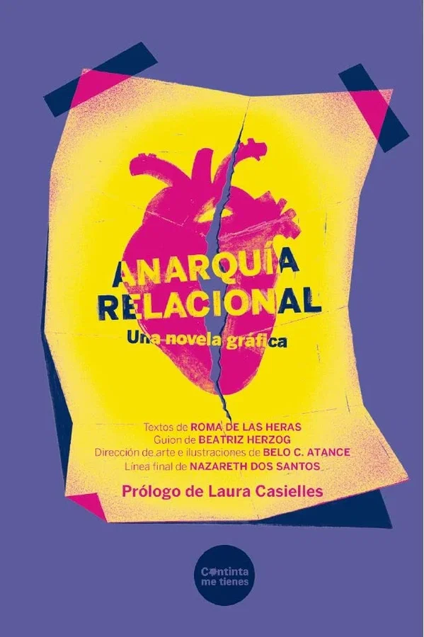 Portada de Anarquía relacional. Una novela gráfica