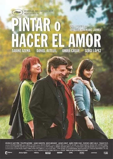 Cartel de Pintar o hacer el amor