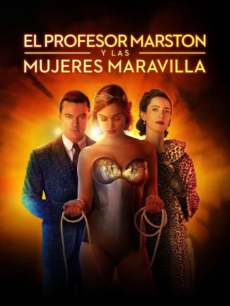 Cartel de El profesor Marston y la mujer maravilla